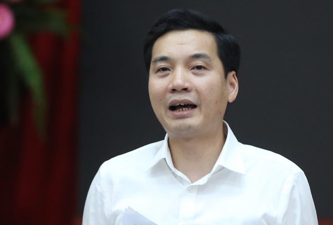 Dân thủ đô phải trả lãi vay của chủ đầu tư trong giá nước sông Đuống? Giám đốc Sở Tài chính Hà Nội Nguyễn Việt Hà. Ảnh: Hoàng Mạnh Thắng