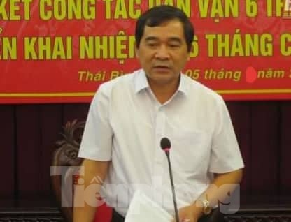 Thái Bình có Phó Bí thư Tỉnh uỷ mới Thái Bình có Phó Bí thư Tỉnh uỷ mới