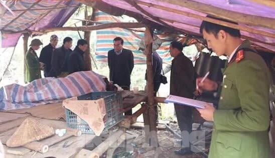 Lạng Sơn khen thưởng ban chuyên án mang bí số 102G Hiện trường hung thủ tự sát tại khu rừng rậm nơi biên giới .Ảnh: TL