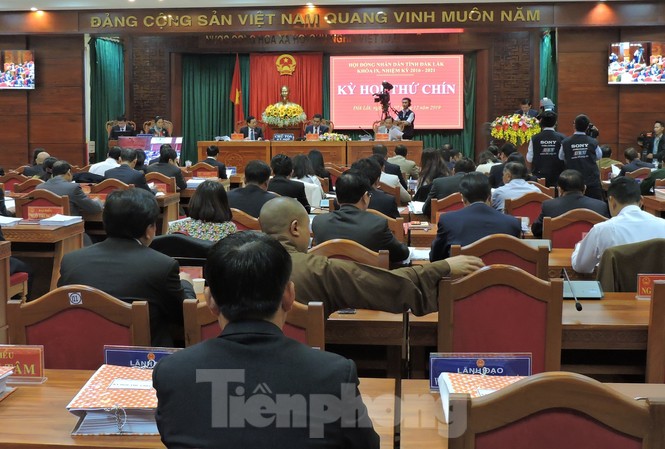 Đắk Lắk chi ngân sách gấp 3 lần thu Toàn cảnh kỳ họp thứ Chín