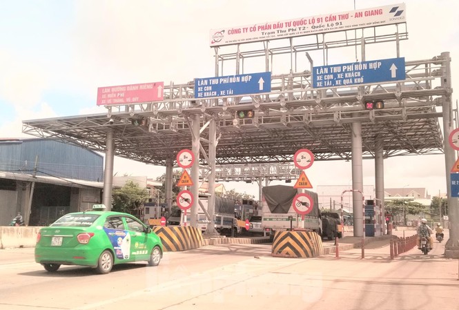 Giảm giá vé, đếm xe quanh trạm thu phí BOT T2 Quốc lộ 91 Trạm thu phí BOT T2 Quốc lộ 91