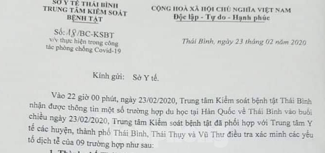 Truy tìm người phát tán công văn về Covid-19 gây hoang mang dư luận Văn bản được đăng tải kèm nhiều bình luận thiếu chính xác khiến dư luận hoang mang - Ảnh: Hoàng Long