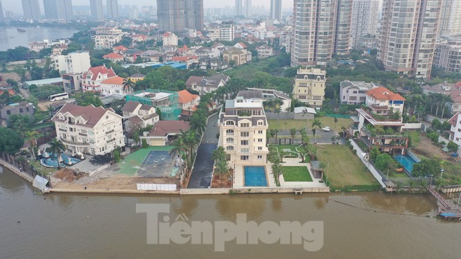 Cận cảnh biệt thự, chung cư cao cấp Thảo Điền bức tử sông Sài Gòn - ảnh 3