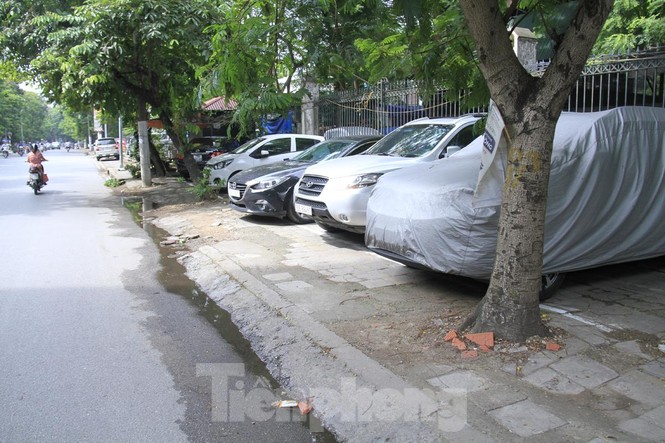 Hà Nội: Xuất hiện tuyến phố chỉ lát một bên ... vỉa hè - ảnh 9