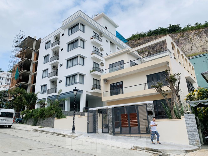 Bị lập chốt chặn, khu biệt thự Ocean View Nha Trang vẫn ngang nhiên xây dựng trái phép - ảnh 4
