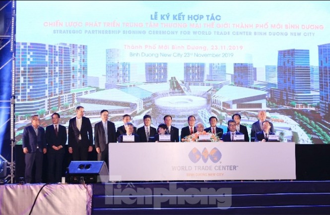 Chính thức công bố và ký hợp tác phát triển TT Thương mại Thế giới TP. Mới Bình Dương - ảnh 2