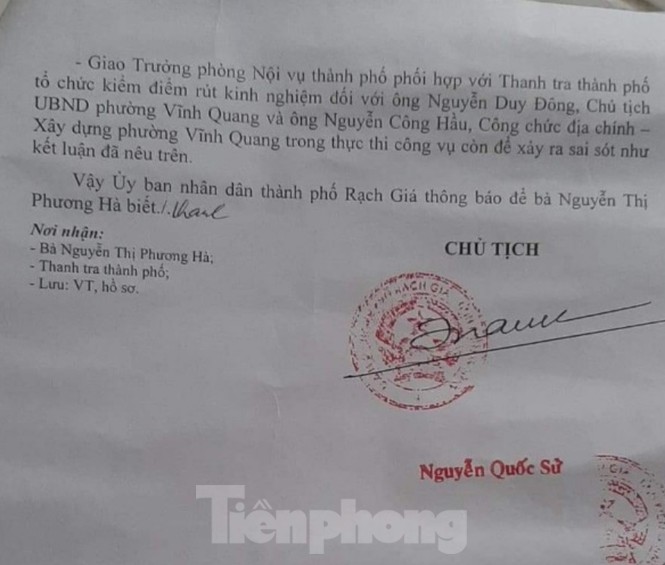 Chỉ đạo kiểm điểm Chủ tịch phường tịch thu phương tiện của dân - ảnh 3