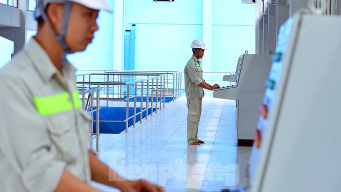 Cận cảnh nhà máy nước sạch lớn nhất Hà Nội có thể uống tại vòi - ảnh 5