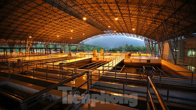 Toàn cảnh nhà máy nước sông Đà, nơi nguồn nước sạch cho Thủ đô đang bị đe dọa - ảnh 13