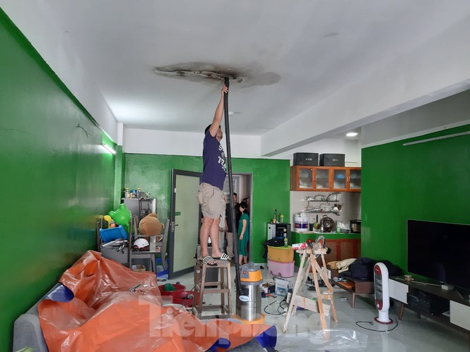 Chung cư dành cho công nhân vừa sử dụng đã xuống cấp - ảnh 5