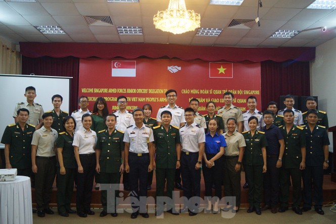 Sĩ quan trẻ Việt Nam - Singapore tăng cơ hội hiểu biết lẫn nhau - ảnh 6