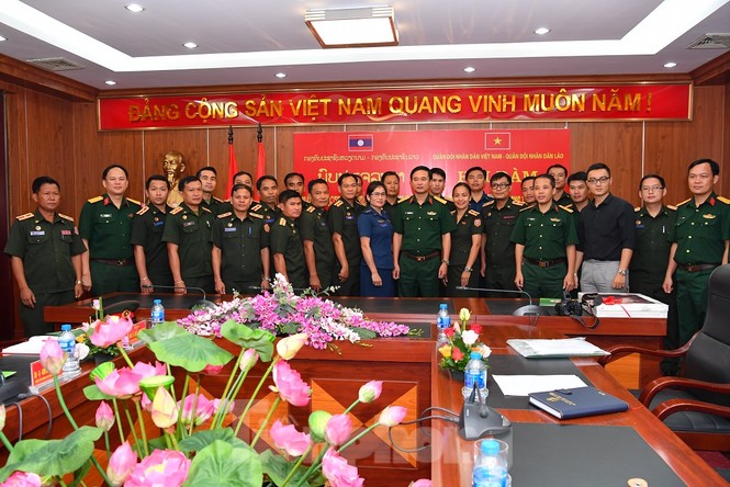 Sĩ quan trẻ Lào tới Việt Nam hội đàm và tập huấn công tác Đoàn - ảnh 5