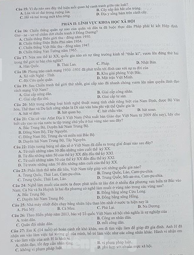 Kết thúc thi lớp 10 công lập tại 'đất học': Bao giờ sẽ công bố điểm? - ảnh 2