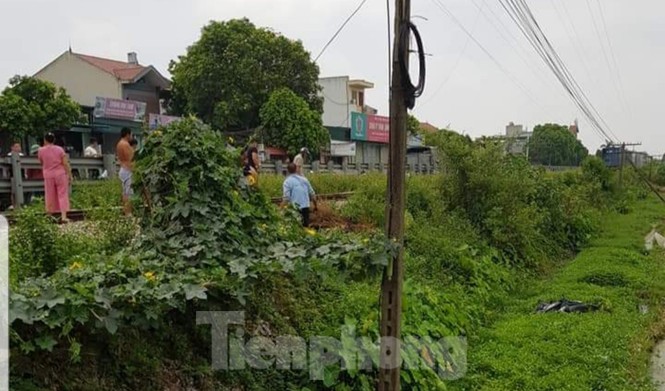 Cố vượt đường ray, 2 thanh niên bị tàu hỏa tông chết - ảnh 2