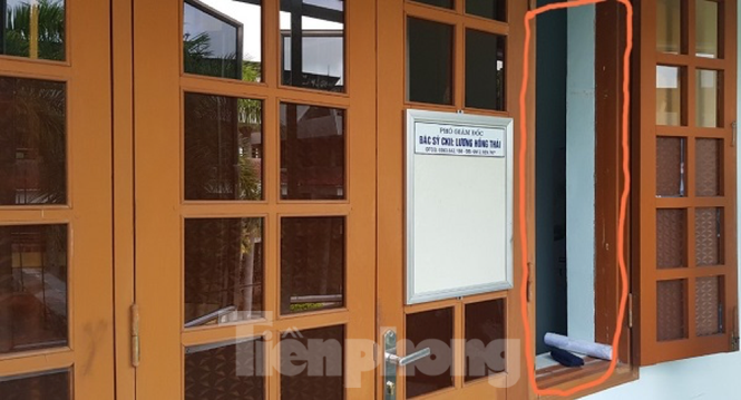 Lãnh đạo bệnh viện Thái Bình lên tiếng việc trộm đột nhập phòng làm việc - ảnh 1