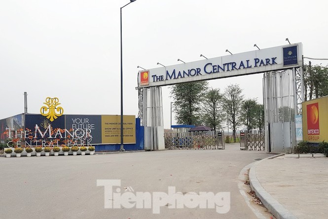 Bitexco mang 14 lô đất dự án The Manor Central Park thế chấp ngân hàng.
