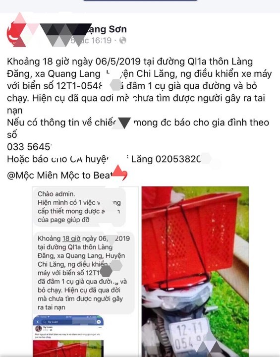cô giáo gây tai nạn rồi bỏ trốn - ảnh 1