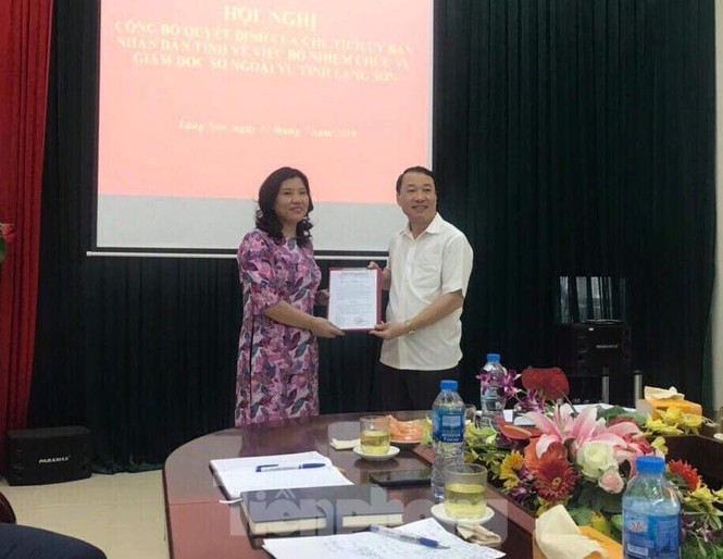 Hai nữa lãnh đạo sở ngành vừa được bổ nhiệm - ảnh 1