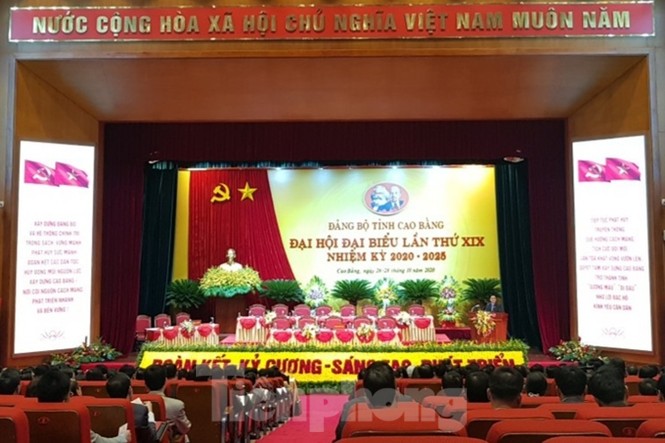 350 đại biểu dự đại hội đảng bộ tỉnh Cao Bằng lần thứ XIX - ảnh 1