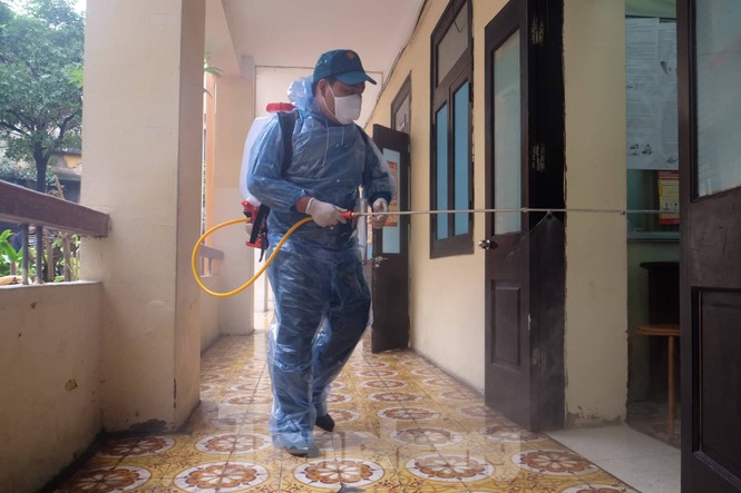 khử khuẩn, hà nội, tràng an, tiểu học, trung học, trưng vương, hoàn kiếm, giáo dục - ảnh 4