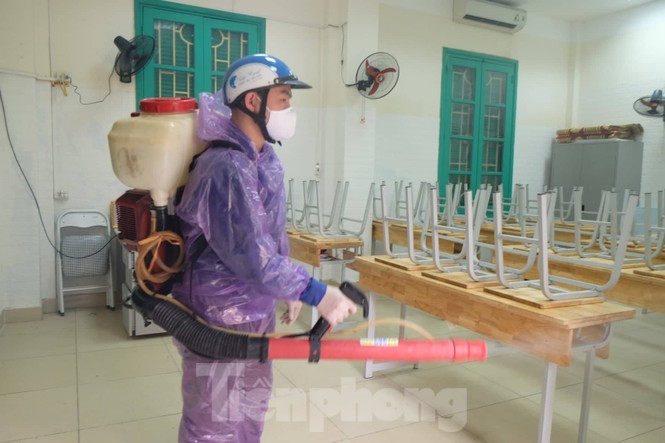 khử khuẩn, hà nội, tràng an, tiểu học, trung học, trưng vương, hoàn kiếm, giáo dục - ảnh 10