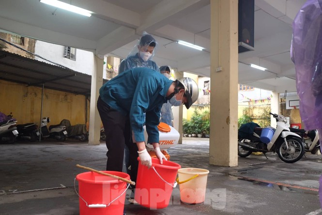 khử khuẩn, hà nội, tràng an, tiểu học, trung học, trưng vương, hoàn kiếm, giáo dục - ảnh 1