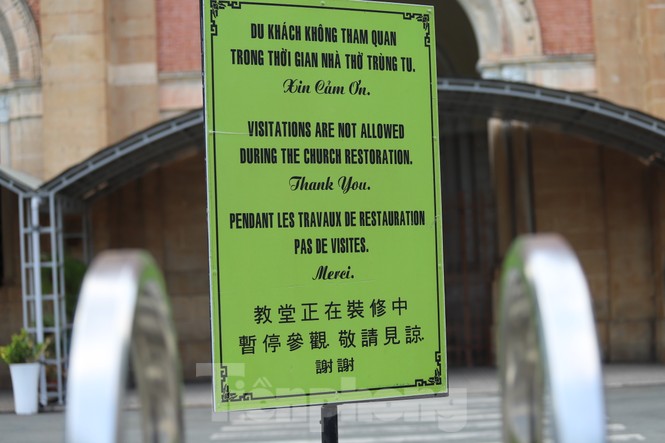 Cận cảnh nhà thờ Đức Bà trùng tu sắp xong - ảnh 10