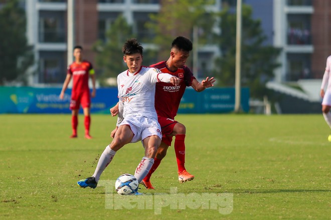 U23 Việt Nam tịt ngòi trước 'quân xanh' Viettel - ảnh 1