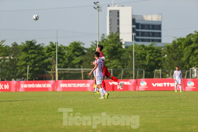 U23 Việt Nam tịt ngòi trước 'quân xanh' Viettel - ảnh 7