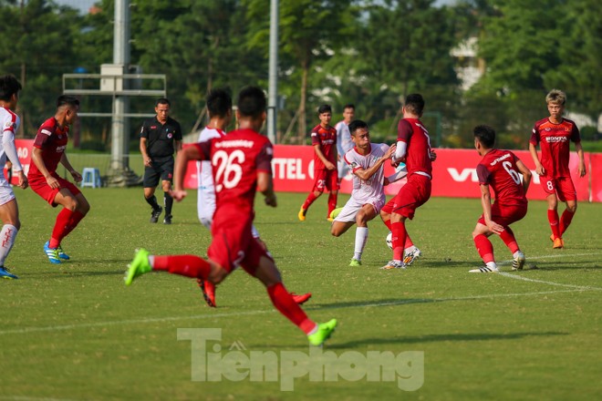 U23 Việt Nam tịt ngòi trước 'quân xanh' Viettel - ảnh 12