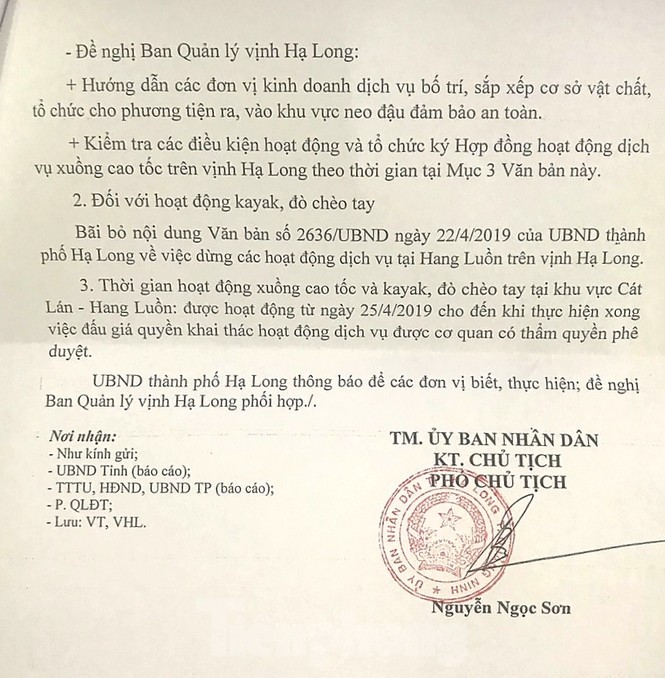 Chèo đò thu tiền tỷ trên vịnh Hạ Long: Chính quyền nói gì? - ảnh 5
