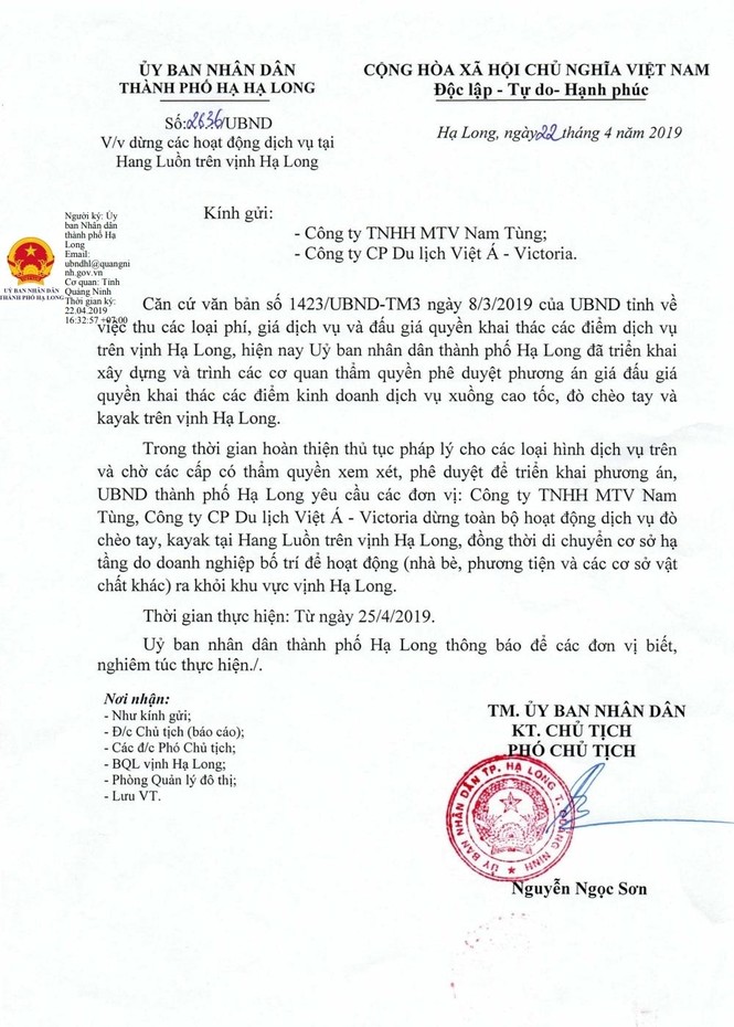 Chèo đò thu tiền tỷ trên vịnh Hạ Long: Chính quyền nói gì? - ảnh 3