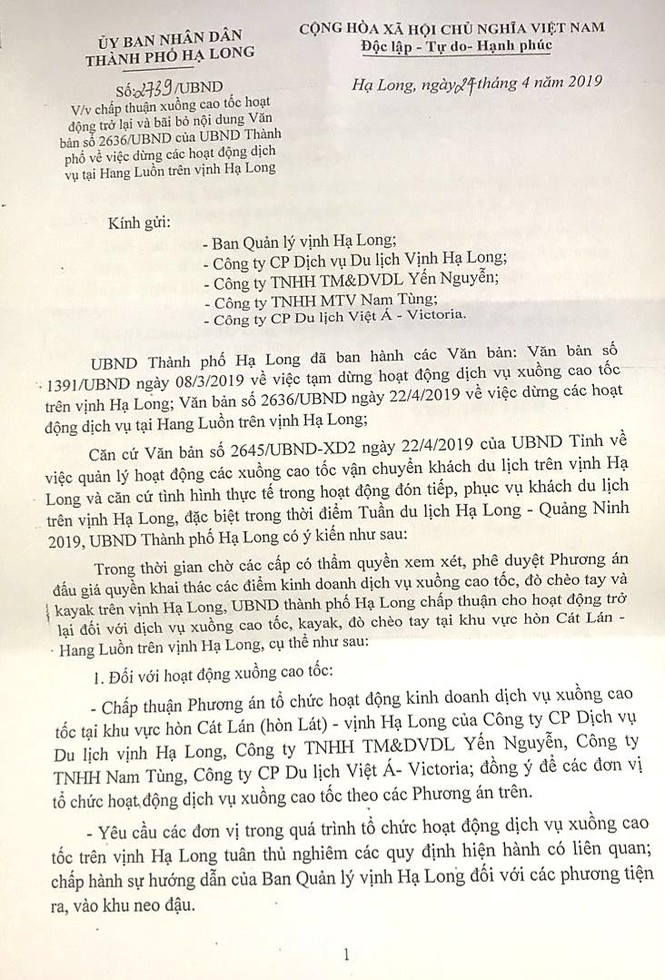 Chèo đò thu tiền tỷ trên vịnh Hạ Long: Chính quyền nói gì? - ảnh 4