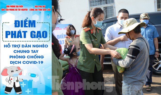 Đắk Lắk: Phát gạo hỗ trợ người khiếm thị chống dịch COVID-19 - ảnh 4