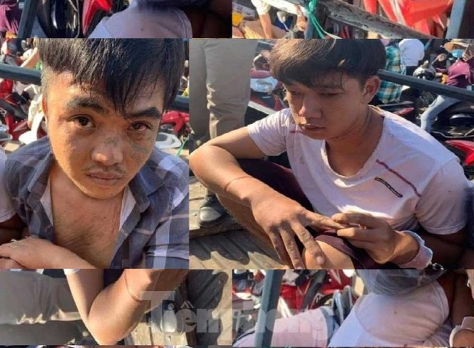 Ngày đầu năm đi cướp, 2 thanh niên bị tóm gọn - ảnh 1