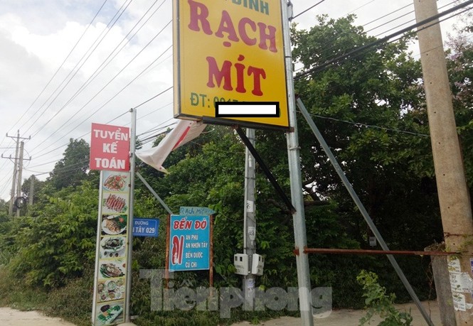 Phim trường, nhà hàng xây trái phép bên sông Thị Tính ở Bình Dương - ảnh 2