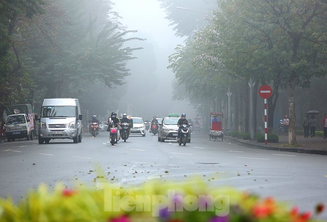 Săn sương mù bên hồ Hoàn Kiếm - ảnh 12