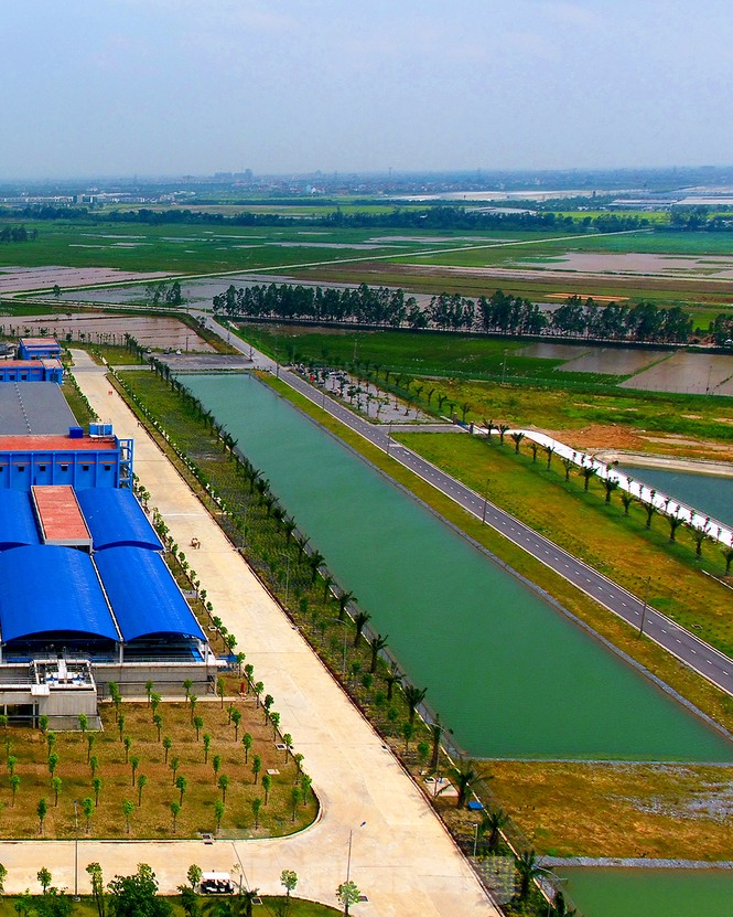 Cận cảnh nhà máy nước sạch lớn nhất Hà Nội có thể uống tại vòi - ảnh 4