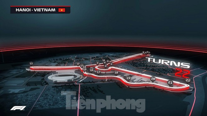 Bay trên đường đua F1 đang thành hình ở Hà Nội - ảnh 1