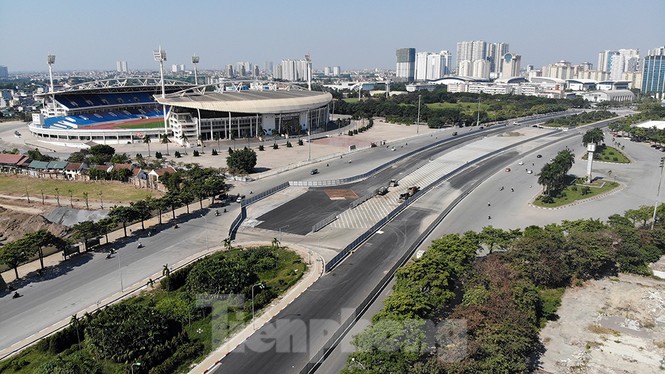 Bay trên đường đua F1 đang thành hình ở Hà Nội - ảnh 4