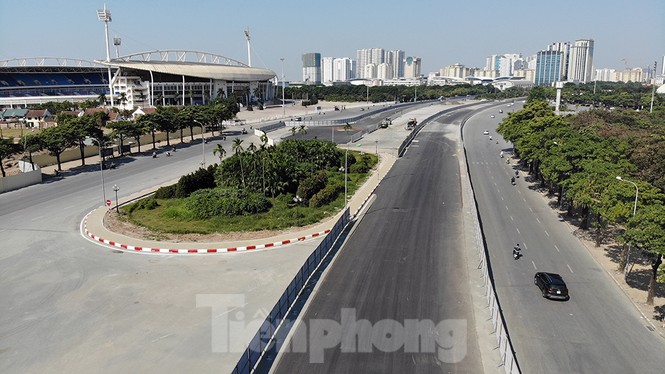 Bay trên đường đua F1 đang thành hình ở Hà Nội - ảnh 8