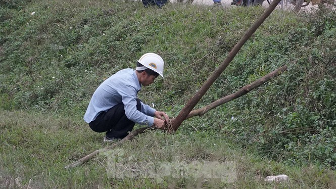Hình ảnh người dân Nam Sơn tháo lều bạt sau đối thoại với chính quyền - ảnh 2