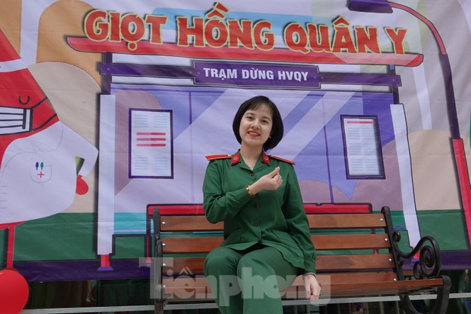Hơn 500 ĐVTN Học viện Quân y hiến máu cứu người - ảnh 7