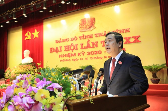 Mr. Ngo Dong Hai was introduced to elect the Secretary of the Provincial Party Committee of Thai Binh - photo 2