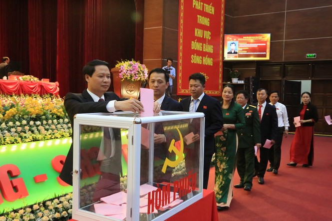 Mr. Ngo Dong Hai was introduced to elect the Secretary of the Provincial Party Committee of Thai Binh - photo 1