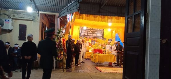 Thai Binh's mother's hometown welcomes martyrs, journalist Pham Van Huong died in Rao Trang - photo 1