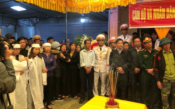 Thai Binh's mother's hometown welcomes martyrs, journalist Pham Van Huong died in Rao Trang - photo 6