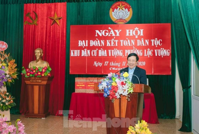 Phó Thủ tướng Phạm Bình Minh dự Ngày hội Đại đoàn kết toàn dân tại Nam Định - ảnh 3