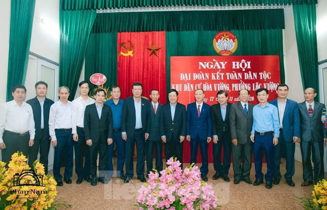 Phó Thủ tướng Phạm Bình Minh dự Ngày hội Đại đoàn kết toàn dân tại Nam Định - ảnh 1