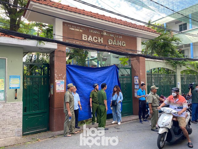 TP.HCM: Cây phượng trong sân trường bật gốc khiến 1 học sinh tử vong - ảnh 5